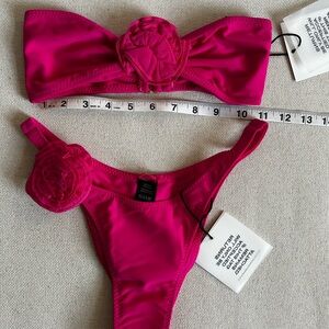 NWT • SAME fuchsia bikini